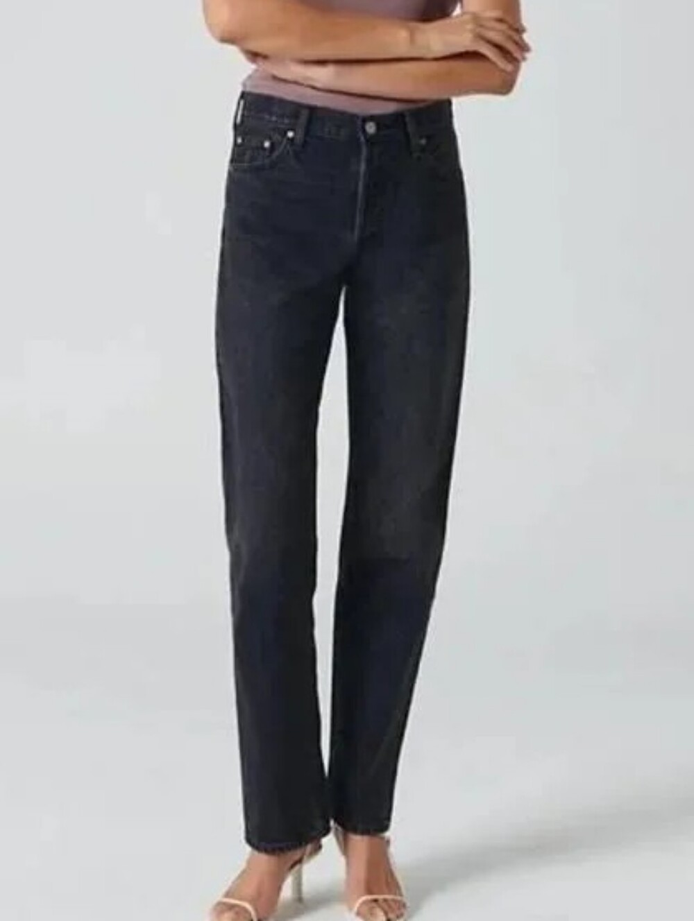 Denim Forum Patti Mid Rise Straight